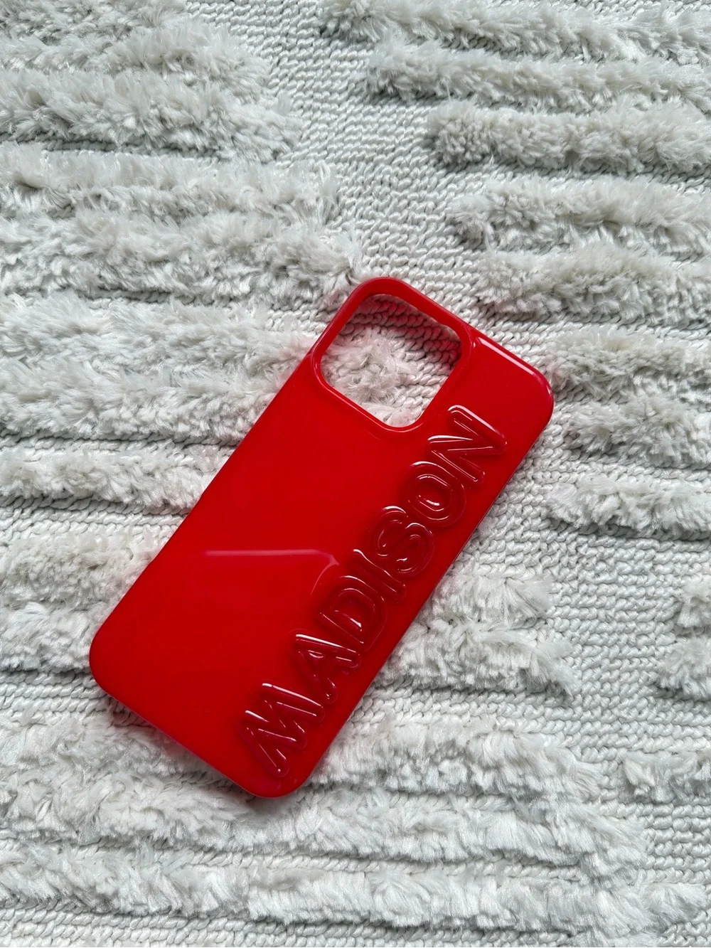 BaubleBar Madison Red Phone Case
